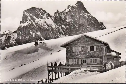 Pfronten, Hochalphütte mit Aggenstein, ungelaufen