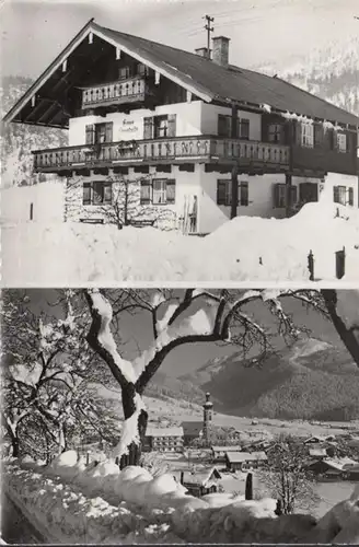 Reit im Winkl, Haus Elisabeth, Stadtansicht, gelaufen 1958