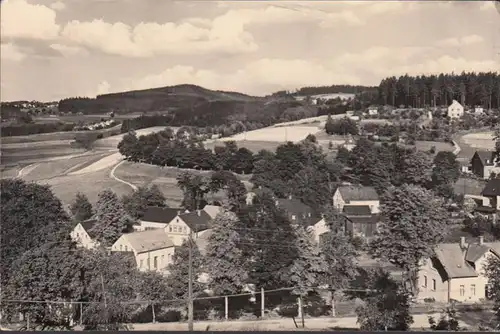 Blick vom Waldbad Auerbach nach Schnarrtanne, gelaufen 1965
