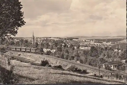 Falkenstein mit Gölzschtal, gelaufen 1961