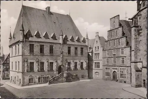 Osnabrück, Rathaus, gelaufen 1954