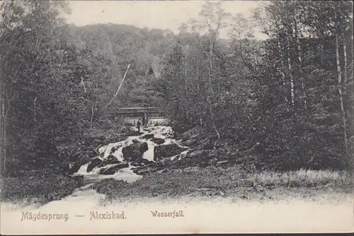 Alexisbad, Mägdesprung, Wasserfall, ungelaufen