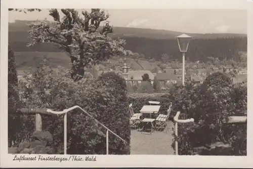 Finsterbergen, Blick auf die Stadt, ungelaufen