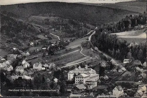 Orb de cœur avec sanatorium Spessart, couru 1956