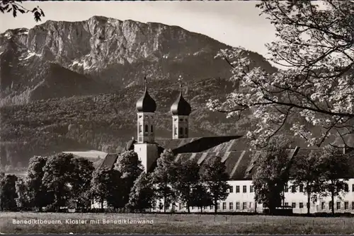 Benediktbeuern, Kloster mit Benediktenwand, ungelaufen