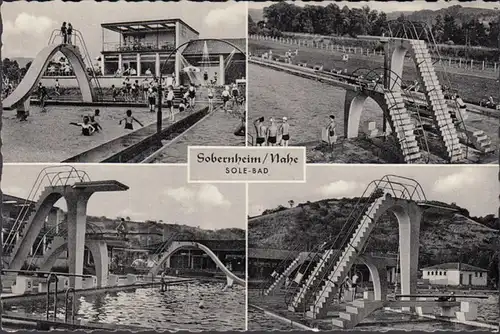 Bad Sobernheim, Schwimmbad Ansichten, ungelaufen