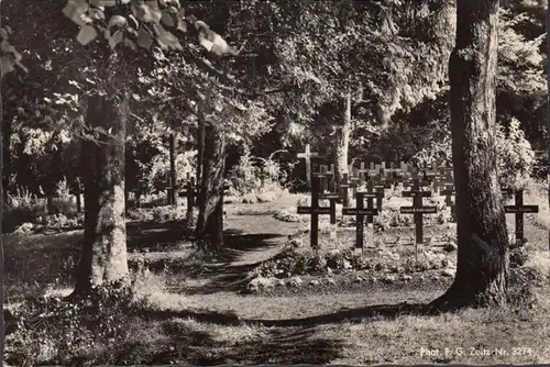 Kehlberg, Waldfriedhof der Bombenopfer, Hotel Deutsches Haus, gelaufen 1953