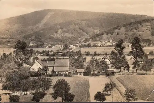 Kirchhasel, Stadtansicht, gelaufen