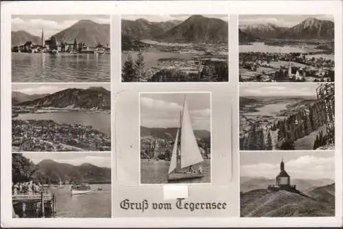 Salutation du Tegernsee avec des miniatures intérieures, couru 1961