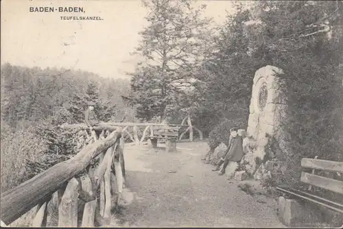 Baden-Baden, le diable, couru 1909