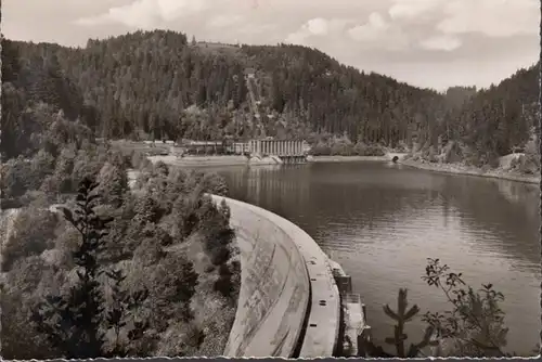 Schluchseekradftwerk avec des maisons, couru en 1958