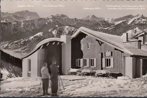 Bad Kohlgrub, Hörnlehütte, gelaufen 1961