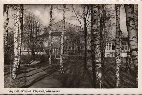 Bayreuth, Richard Wagner Festspielhaus, couru en 1955