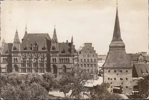 Rostock, Steintor, gelaufen 1959