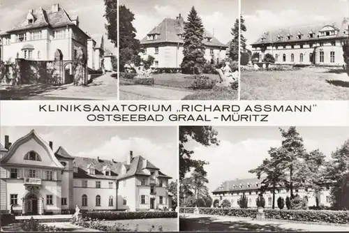 Graal-Müritz, Kliniksanatorium Richard Assmann, gelaufen 1981
