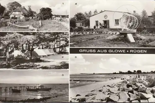 Gruss aus Glowe auf Rügen, Mehrbild, ungelaufen