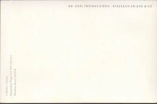 AK Biberach, Dr Karl Thomae GmbH, inachevé