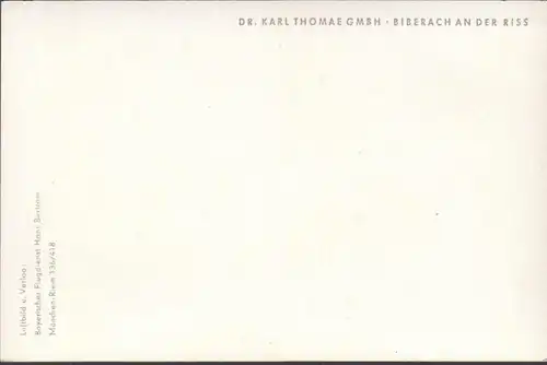 AK Biberach, Dr. Karl Thomae GmbH, ungelaufen