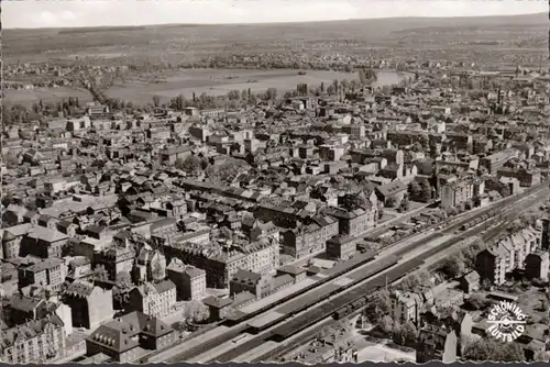 Offenbach, photo aérienne, incurvée