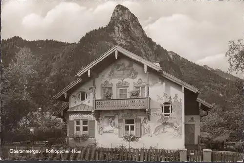 Oberammergau, Rotkäppchen- Haus, ungelaufen