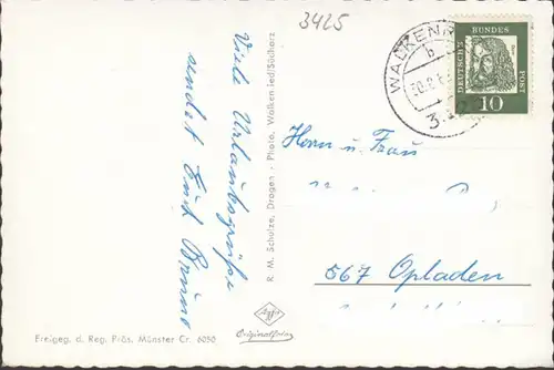 Walkenried, Fliegeraufnahme, gelaufen 196?