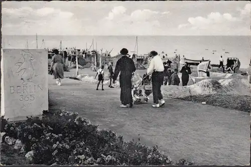 Ostseebad Dahme, Promenade Süd, gelaufen 1982