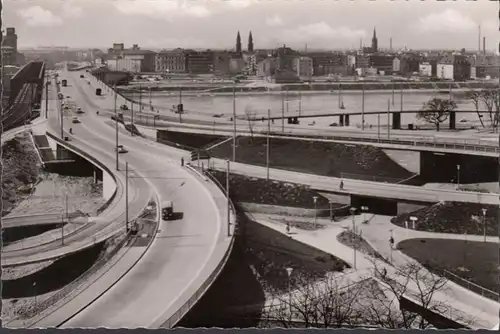 Mannheim- Ludwigshafen, Neue Rheinbrücke, ungelaufen