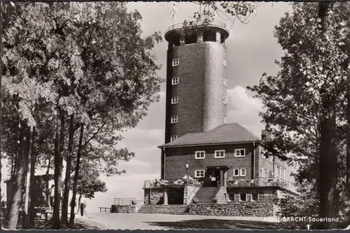 Aussichtsturm Hohe Bracht, gelaufen