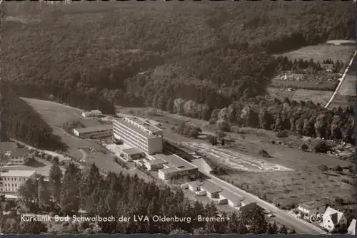 Bad Schwalbach, Kurklink de l'A.V.A, photo aérienne, incurvée
