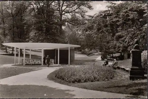 Bad Schwalbach, Am Stahlbrunnen, gelaufen1961