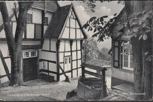 Tecklenburg, Alter Ziehbrunnen, gelaufen 1960