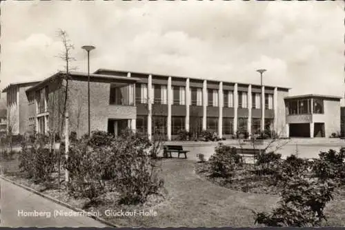 Homberg, Niederrhein, Glückauf Halle, gelaufen 1967