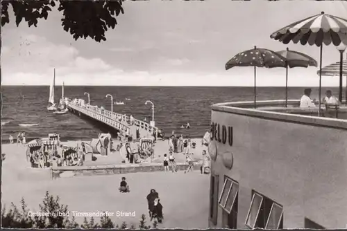 Balte baltique, bal balade balnéaire Timmendorfer Strand, couru en 1956