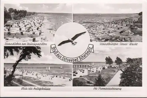 Gruß aus dem Ostseebad Scharbeutz, ungelaufen