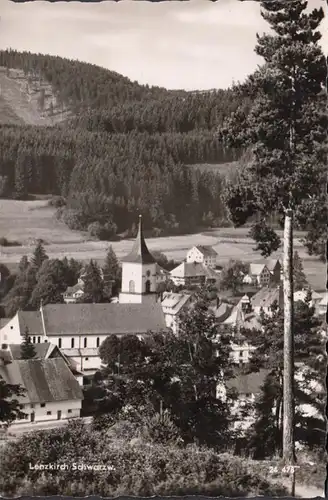 Lenzkirch, vue de la ville, incurvée