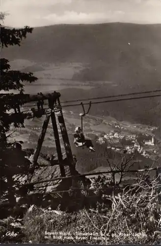 Schwebebahn an dem Großen Arber, gelaufen 1960