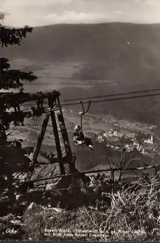 Trains à suspension sur le Grand Arber, parcourus en 1960