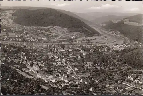 Eberbach, Fliegeraufnahme, gelaufen