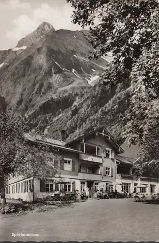 Oberstdorf, Berggasthof Spielmannsau, ungelaufen