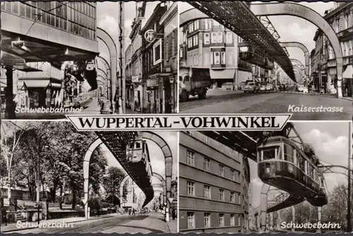 Wuppertal Vohwinkel, Schwebebahnhof, Kaiserstraße, Schwebebahn, ungelaufen