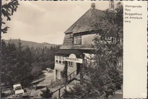 Wernigerode, Berggasthaus am Armeleuteberg, ungelaufen