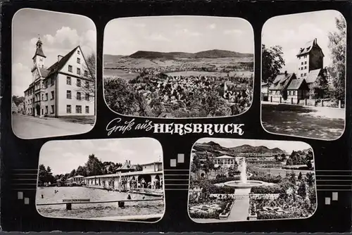 Salutation de Hersbruck, multi-images, couru 1962