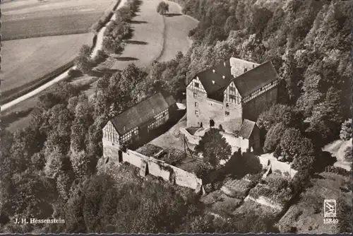 Edersbringhausen, Auberge de Jeunesse Hessestein, Ascension aérienne, couru 1962