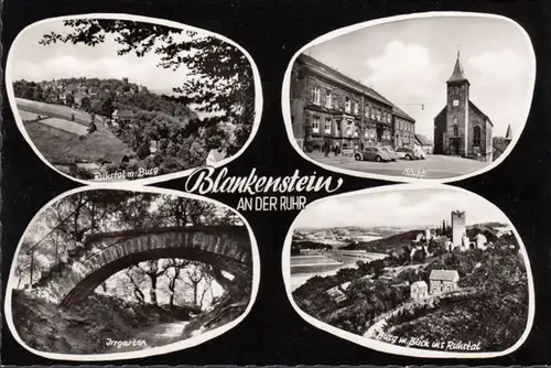 Blankenstein, Markt, Irrgarten, Burg, Ruhrtal, ungelaufen