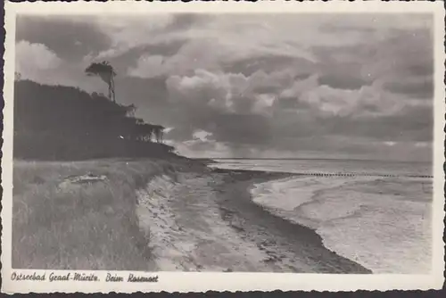 Balte de Graal-Müritz, près de la ville de Rosen, incurvée