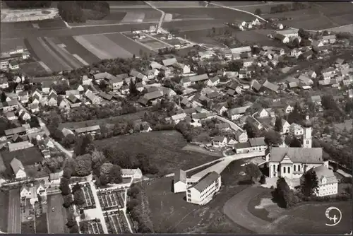 Biberbach, Fliegeraufnahme, gelaufen