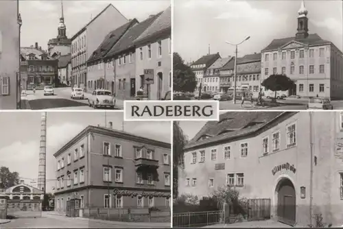 Radeberg, vue de bâtiment, incurvée