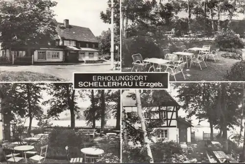 Schellerhau, Bäckerei, Konditorei, Cafe Rotter, gelaufen