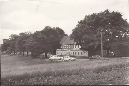 Hermsdorf Erzgeb. Gaststätte Buschhaus, gelaufen