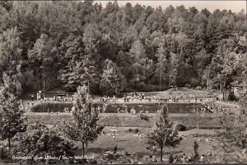 Bernstadt über Löbau, Waldbad, gelaufen